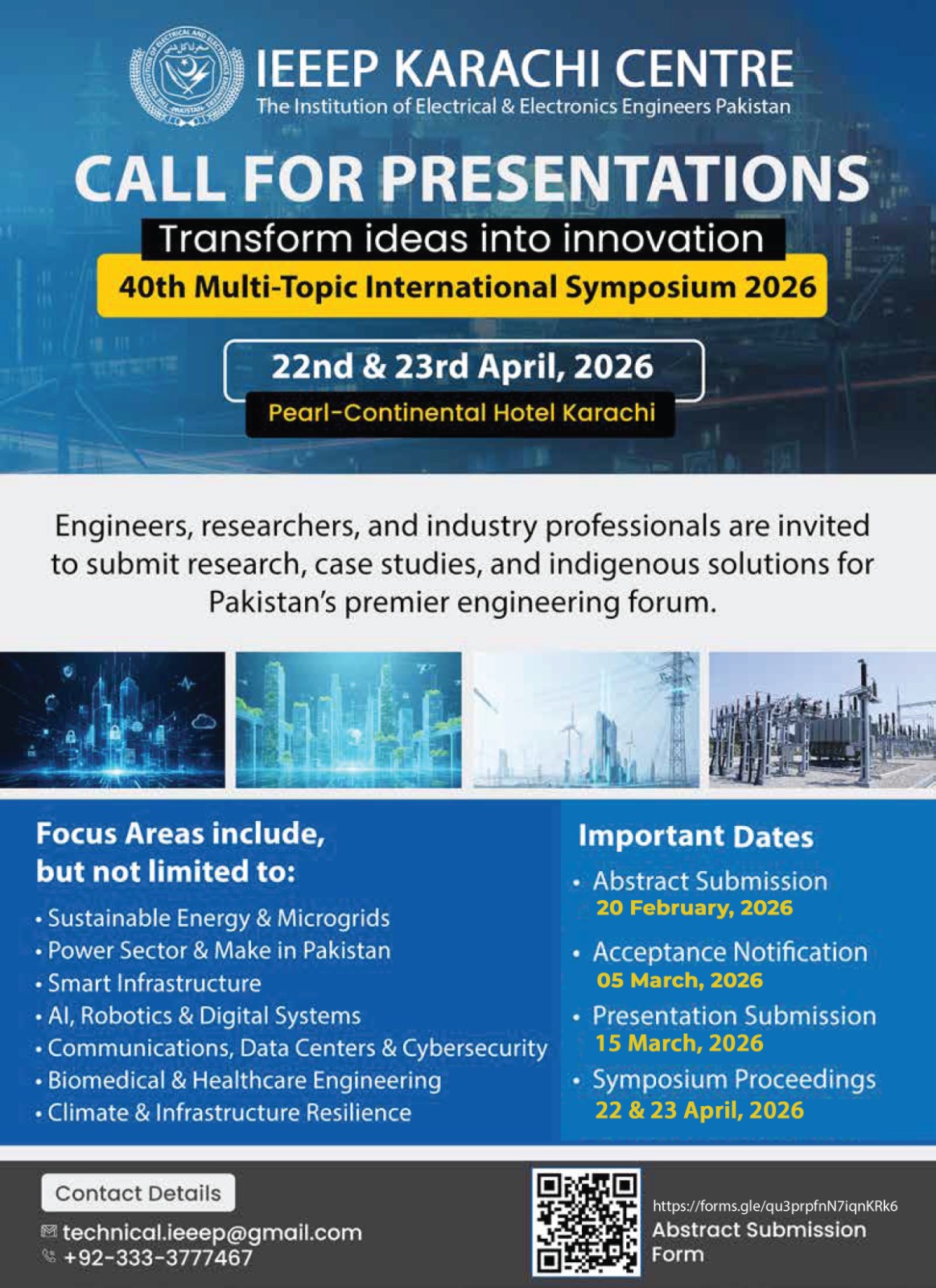 40th Multi-Topic International Symposium 2026